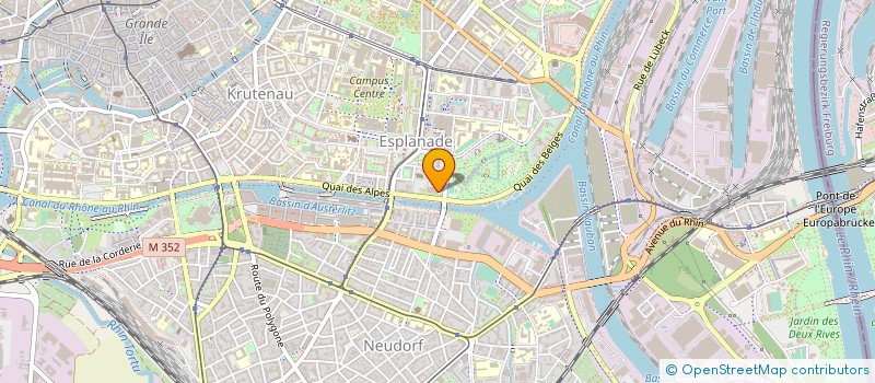localisation de l'entreprise REACH SEPARATIONS à STRASBOURG