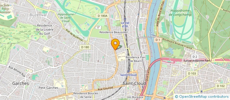 localisation de l'entreprise REACHER CONSULTING SASU  SAINT-CLOUD