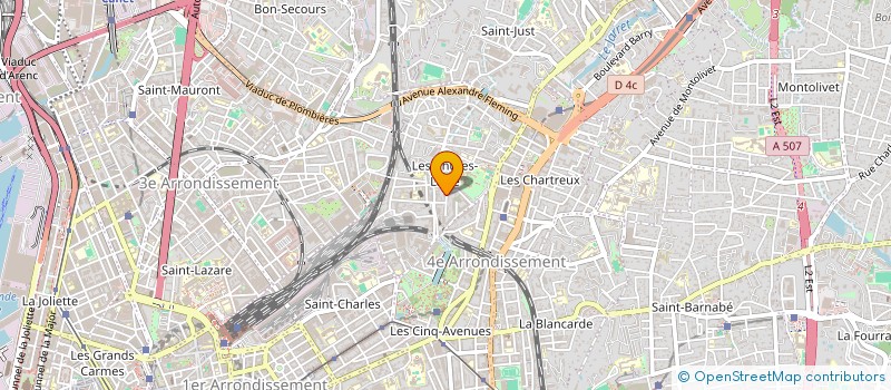 localisation de l'entreprise REACHOUT COMMUNICATION à MARSEILLE
