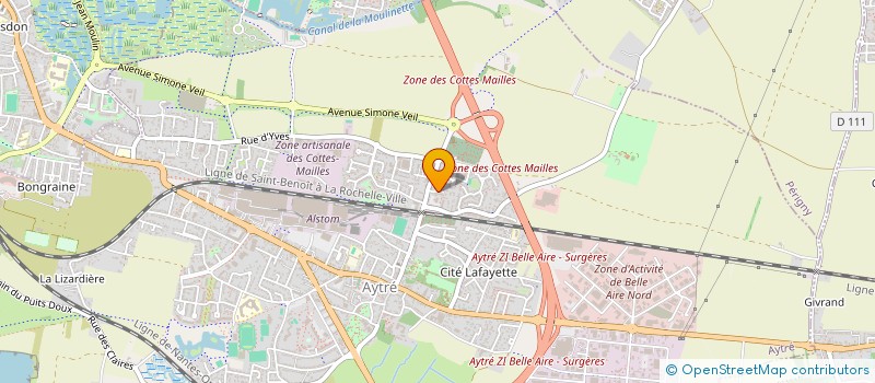 localisation de l'entreprise REACONCEPT  AYTRE