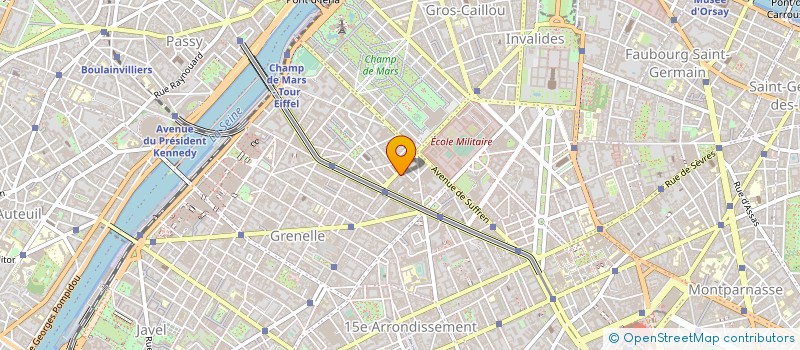 localisation de l'entreprise REACTANCE EVRARD DE MONSPEY à PARIS