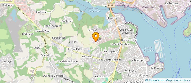 localisation de l'entreprise REACTEUR  LORIENT