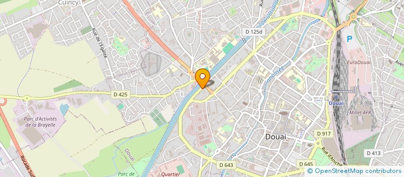 localisation de l'entreprise REACTIF PRO à DOUAI