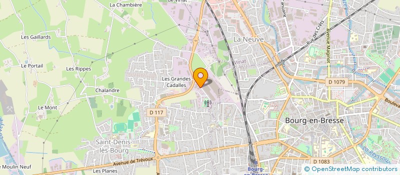 localisation de l'entreprise REACTIM à SAINT-DENIS-LES-BOURG