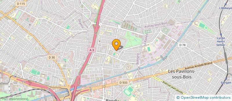 localisation de l'entreprise REACTIV SECURITE à BONDY