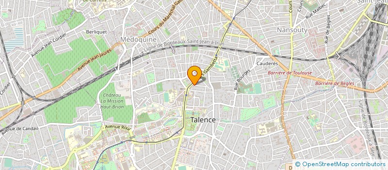 localisation de l'entreprise REACTIVON à BORDEAUX