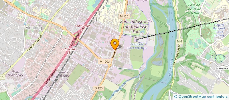 localisation de l'entreprise READAPT AUTO  TOULOUSE
