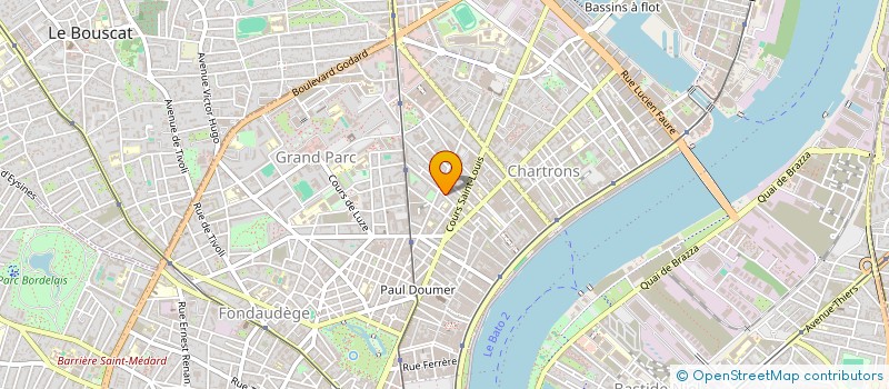 localisation de l'entreprise READCOR  BORDEAUX