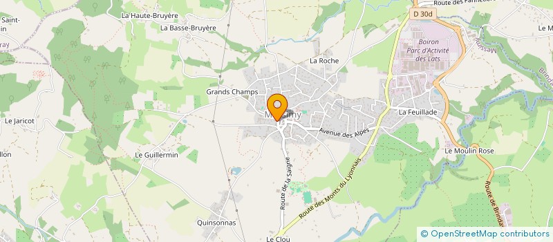 localisation de l'entreprise READE à MESSIMY