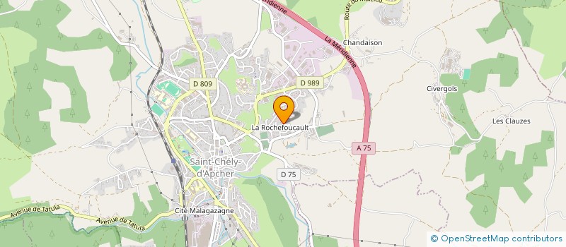 localisation de l'entreprise READET  SAINT-CHELY-D'APCHER