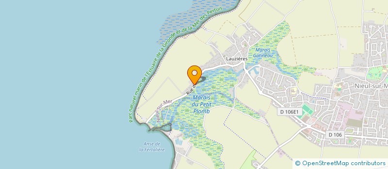 localisation de l'entreprise READY 2 GO FAMILY  NIEUL-SUR-MER