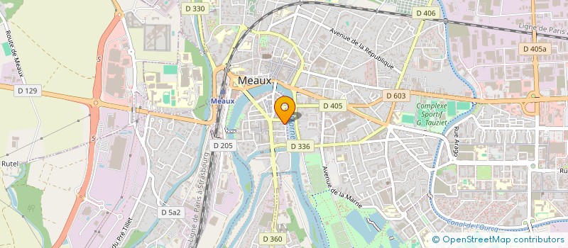 localisation de l'entreprise READY à MEAUX