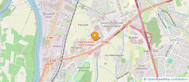 localisation de l'entreprise READY à VEDENE