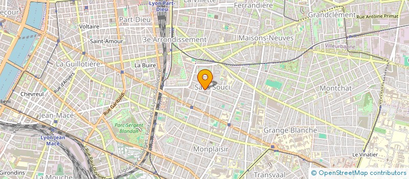 localisation de l'entreprise READY COSY GO  LYON