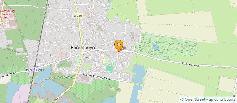 localisation de l'entreprise READY HBB  PAREMPUYRE