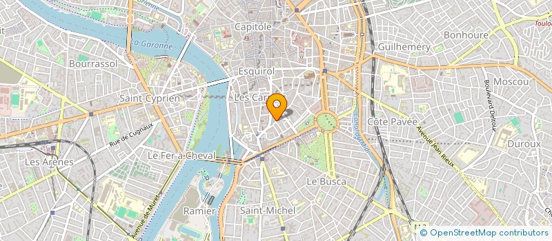 localisation de l'entreprise READY INTERNATIONAL VOYAGES à TOULOUSE