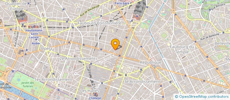 localisation de l'entreprise READY MADE à PARIS
