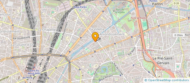 localisation de l'entreprise READY-MADE SCENOGRAPHIE  PARIS