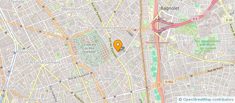 localisation de l'entreprise READY STEADI GO  PARIS