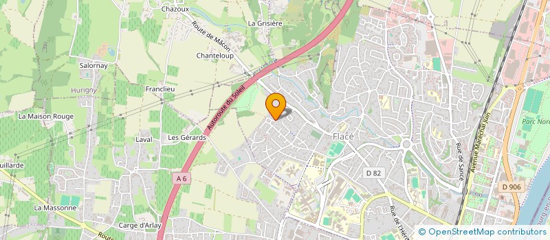 localisation de l'entreprise READY TO GRIMPE à MACON
