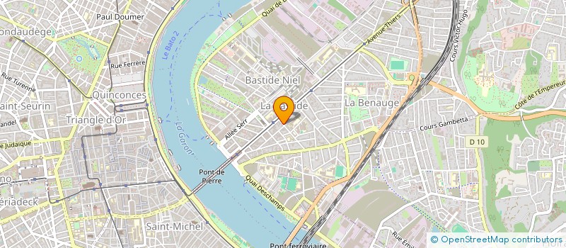 localisation de l'entreprise READY TO MAKE  BORDEAUX