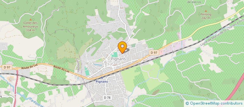 localisation de l'entreprise READY4PNEUS 83  PIGNANS