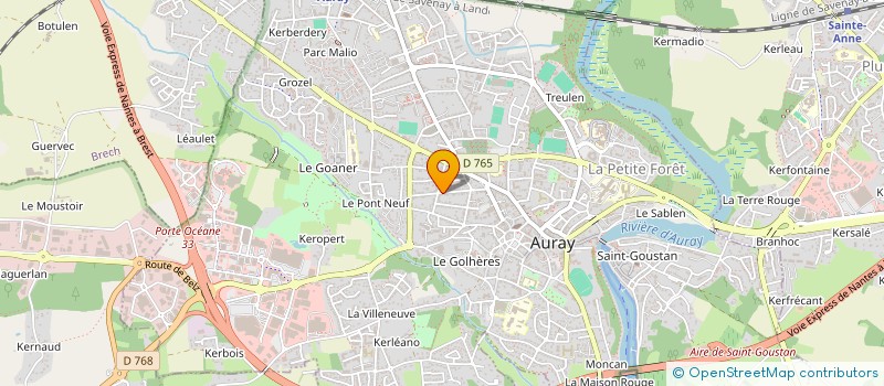 localisation de l'entreprise READY4SEA  LE BONO