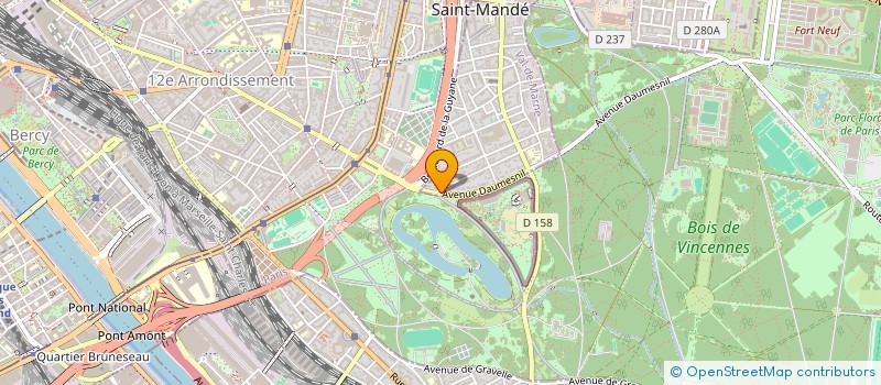 localisation de l'entreprise REAER  SAINT-MANDE