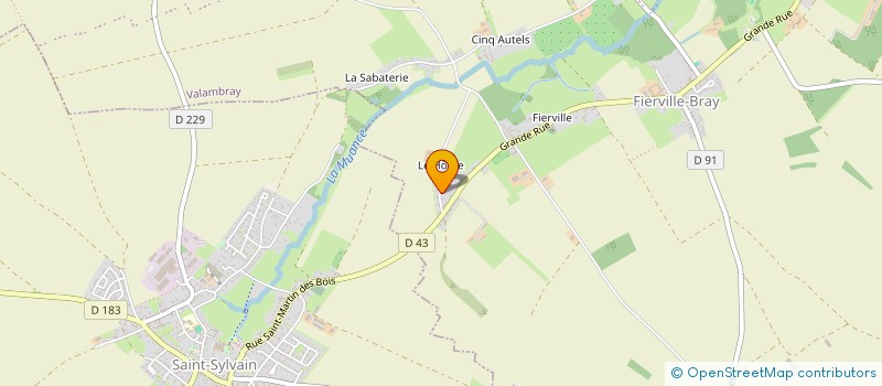 localisation de l'entreprise REAGEAR HNG  VALAMBRAY