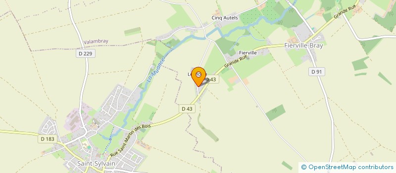 localisation de l'entreprise REAGEAR IMMO  VALAMBRAY