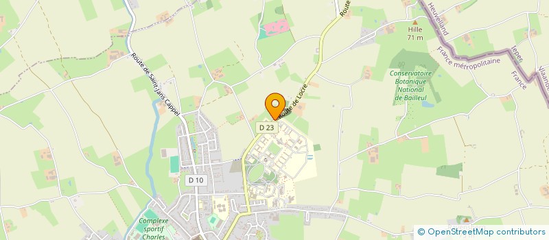 localisation de l'entreprise REAGIR à BAILLEUL