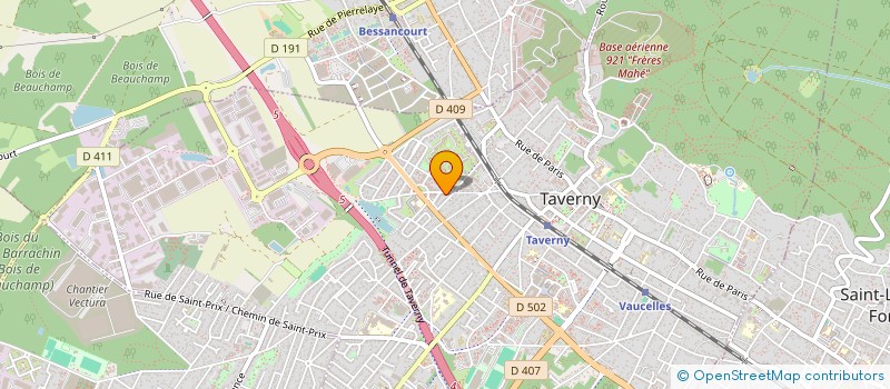 localisation de l'entreprise REAGIR A GAUCHE  TAVERNY