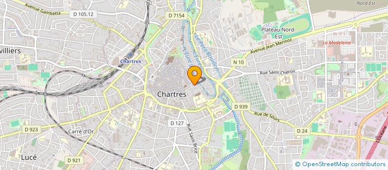 localisation de l'entreprise REAHNVEST à CHARTRES