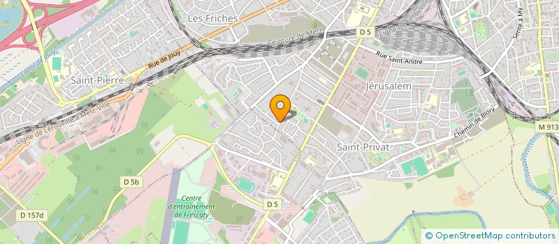 localisation de l'entreprise REAK à MONTIGNY-LES-METZ