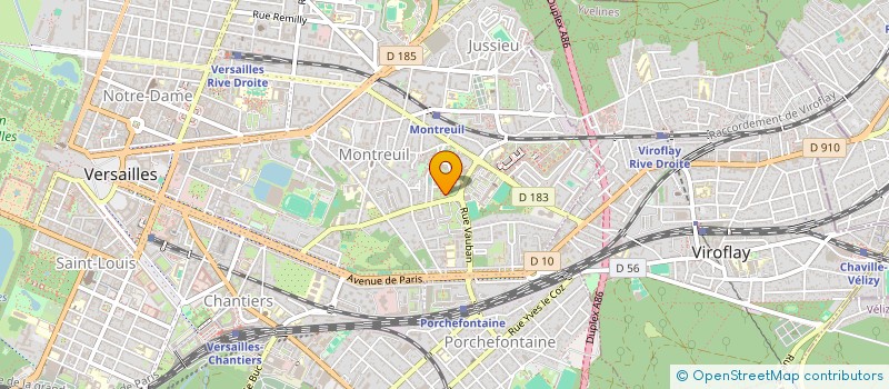 localisation de l'entreprise REAKTOR à VERSAILLES