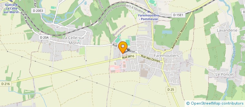 localisation de l'entreprise REAL à FAREMOUTIERS