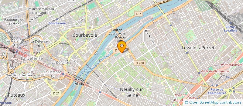 localisation de l'entreprise REAL  NEUILLY-SUR-SEINE