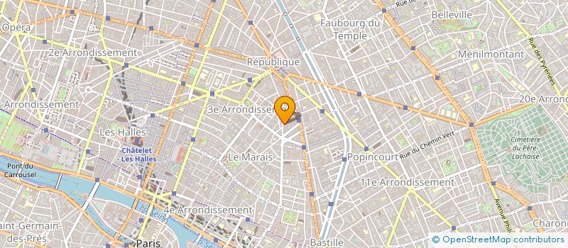 localisation de l'entreprise REAL à PARIS