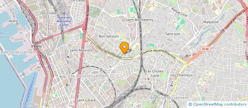 localisation de l'entreprise REAL à MARSEILLE