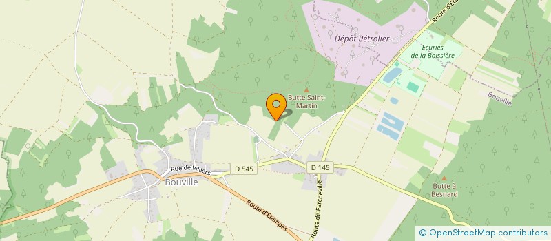 localisation de l'entreprise REAL 91  BOUVILLE