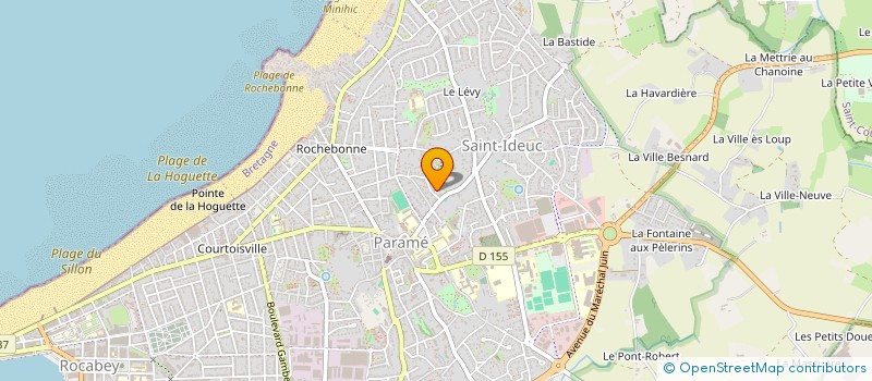 localisation de l'entreprise REAL  SAINT-MALO