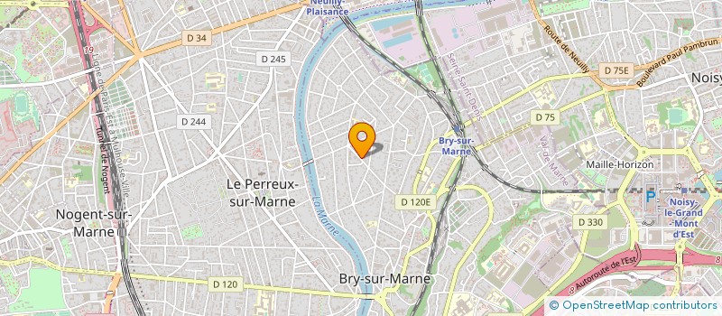 localisation de l'entreprise REAL ADVISORY à BRY-SUR-MARNE