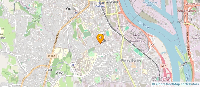 localisation de l'entreprise REAL ANTIQUES  OULLINS-PIERRE-BENITE