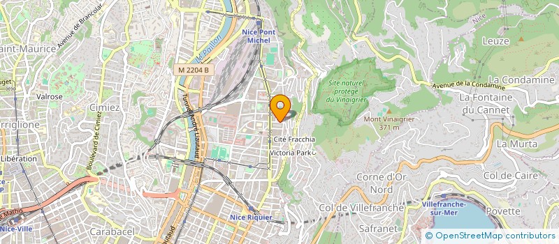 localisation de l'entreprise REAL AUTO COTE D'AZUR à NICE
