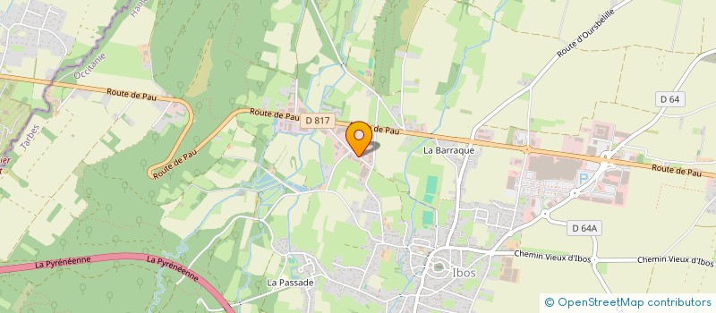 localisation de l'entreprise REAL AZUR à IBOS