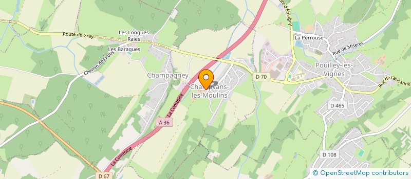 localisation de l'entreprise REAL BAT à BURGILLE