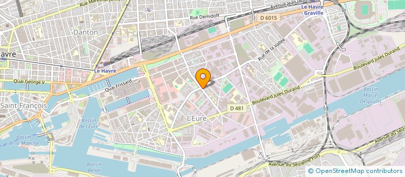 localisation de l'entreprise REAL BRUNO REAL ERIC à LE HAVRE