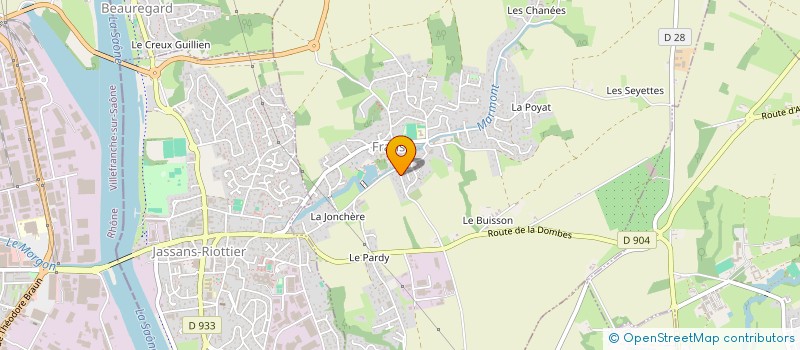 localisation de l'entreprise REAL CONCEPT OUVRAGE à FRANS