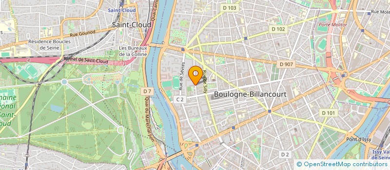localisation de l'entreprise REAL E MOTION à BOULOGNE-BILLANCOURT