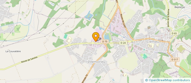 localisation de l'entreprise REAL ESTATE AUCTION  SAINT-ROMAIN-DE-JALIONAS